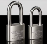 BLOSSOM HEAVY DUTY STAINLESS STEEL PADLOCK, LONG SHACKLE, ST45L